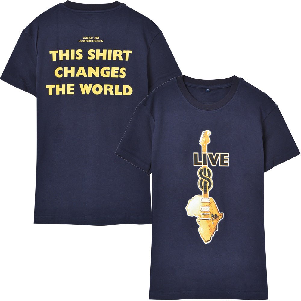 LIVE 8 ライブエイト - Live 8 Event(超レア) / バックプリントあり / ヴィンテージ / Tシャツ / レディース - PGS